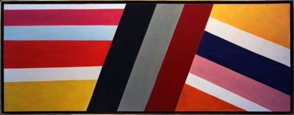 Stripes #8-67″w x 26″h