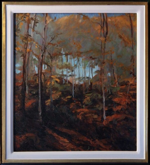 Sun on Forest Floor- 26″w x 28″h