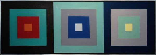 Square Target x3 #9 -74″w x 26″h