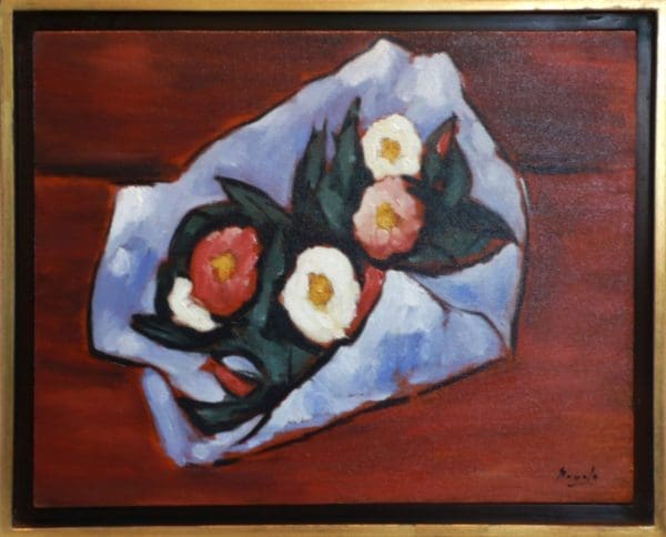 4 Flowers -17″w x 14″h
