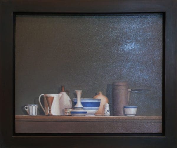 Pots and Cups-22″w x 18″h