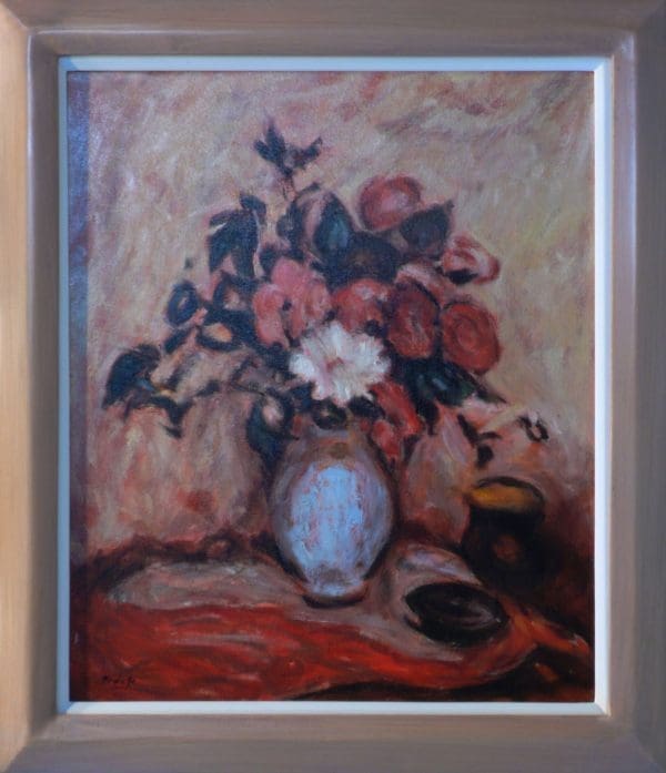 Blue Vase-19″w x 22″h