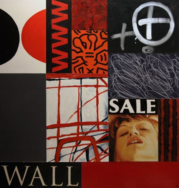 Collage #10 -42″w x 44″h