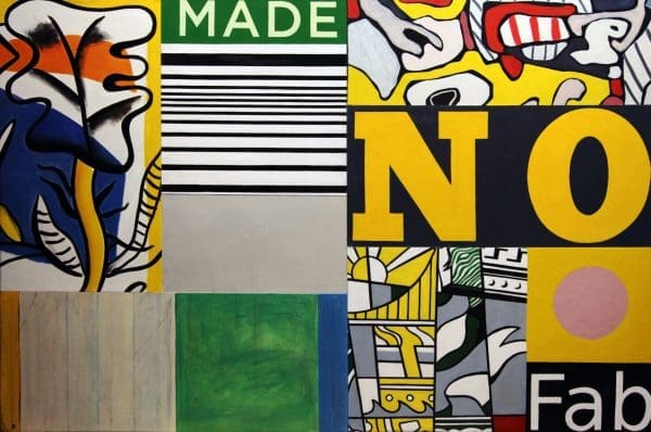 Collage #2 -58″w x 40″h