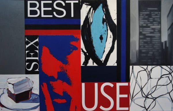 Collage #7-77″w x 50″h