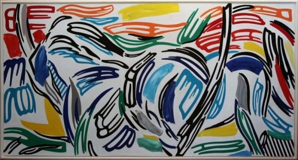 Brushstrokes #2 -85″w x 44″h