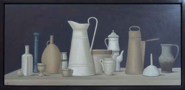 Pots and Cups 2 -52″w x 25″h