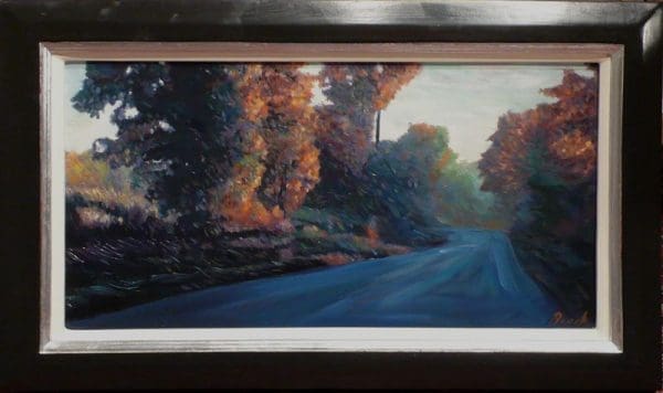 Road at Dawn (maquet) -22″w x 16″h