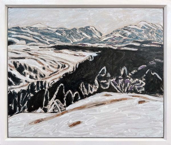 Hills (after Milne)- 29″w x 25″h