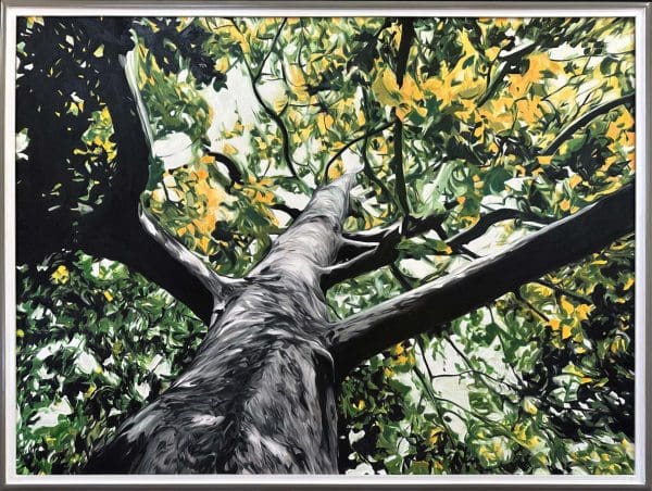 Trees #2-57″w x 43″h