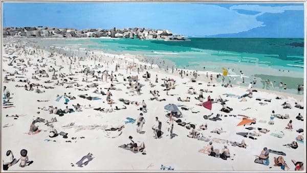 Beaches #10- 86″w x 49″h