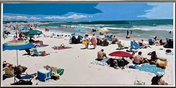 Beach #11- 50″w x 25″h