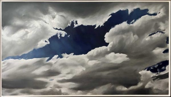 Clouds- 74″w x 42″h