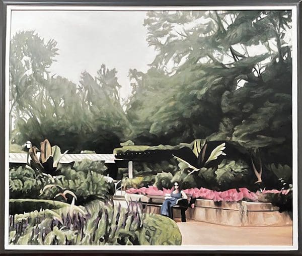 Garden in Beaches- 45″w x 38″h