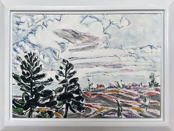 Black Trees (a. Milne-small)-17″w x 13″h
