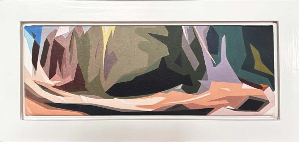 Mod. Cubism #1 (small)-22″w x 10″h