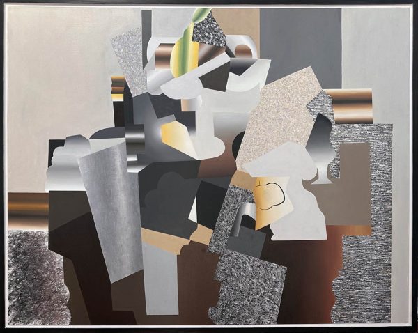 Modern Cubism #4- 66″w x 52″h