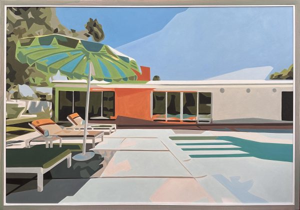 Modern Cityscape #28- 58″w x 40″h
